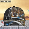 BlueJose Deer Hunter Silver Buck Forest Multicolor Personalized 3D Cap (6 color)