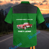 Bluejose Personalized 1958 Chevrolet Corvette C1 Garage Mechanic Hawaiian Shirt