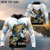 BlueJose Personalized Name Bass W Fishing Shirts For Men And Women Hoodie