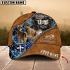 BlueJose Premium Hunting Deer Faith Hope Love Multicolor Personalized Cap