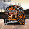 BlueJose Hunting American Flag Sunset Forest Personalized 3D Cap
