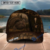 BlueJose Hunting Leather Patch Personalized 3D Cap (12 animals)