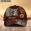 BlueJose Deer Leather Target Multicolor Options Personalized Name 3D Cap (4 colors)