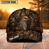 BlueJose Hunting Bowhunter Tribal Camo Personalized 3D Cap (9 animals)