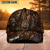 BlueJose Hunting Bowhunter Tribal Camo Personalized 3D Cap (9 animals)