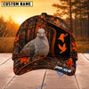 BlueJose Hunting Orange Forest Camo Personalized 3D Cap (9 animals)