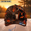 BlueJose Hunting Orange Forest Camo Personalized 3D Cap (9 animals)