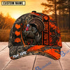 BlueJose Hunting Orange Camo Hunter Personalized 3D Cap (9 animals)