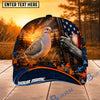 BlueJose Hunting American Flag Sunset Rifle Personalized 3D Cap