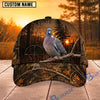 BlueJose Hunting Sunset Target Woodland Camo Personalized 3D Cap (12 animals)