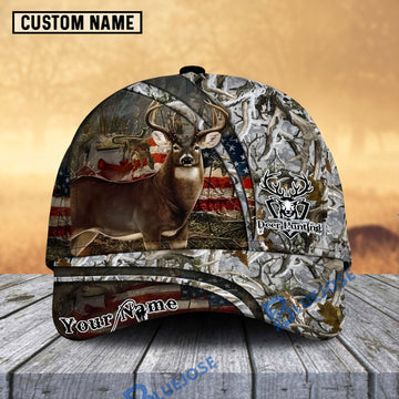 BlueJose American Deer Hunting Cap Multicolor Personalized Cap (6 colors)