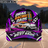 BlueJose Personalized Car Photo Drag Racing Dads Make The Best Dads Classic Muscle Car 3D Cap (6 colors)