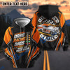 BlueJose Custom Car Photo Drag Racing Dads Make The Best Dads Classic Muscle Car Hoodie