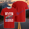 BlueJose Custom Car Photo Drag Racing Dad Funny T-Shirt (6 colors)