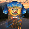 BlueJose Personalized Photo 100 Years of Route 66 Mother of Road Hawaii Shirt