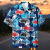BlueJose Vintage Hawaiian Hot Rod Shirt – Classic American Pickup Truck Aloha Shirt