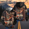 BlueJose Vintage Hot Rod Route 66 Custom Car & Name 3D Cap