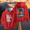 BlueJose Custom Car Photo “Race It, Break It, Fix It, Repeat” Classic Bel Air Car Hoodie