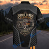 BlueJose Personalized Car Hot Rod Short Track Legends Racing Hawaiian Shirt