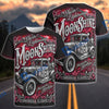 BlueJose Lightning Moonshine American Classic Hot Rod 3D T-Shirt (4 Colors)