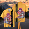 BlueJose Wild Rat Hot Rod Motorcycle Vintage Garage Hawaiian Shirt