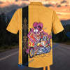 BlueJose Wild Rat Hot Rod Motorcycle Vintage Garage Hawaiian Shirt