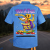 BlueJose Rat Fink Hawaiian Shirt - Wild Speed Freak Graphics, Bold Vintage Car Culture