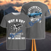 BlueJose Why a V8? Classic Muscle Car V8 Engine T-Shirt (8 colors)