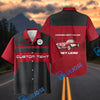 Bluejose Personalized 1958 Chevrolet Corvette C1 Garage Mechanic Hawaiian Shirt