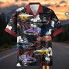 BlueJose Personalized Car Classic Muscle Car Floral Hawaiian Shirt