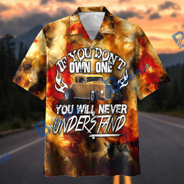 BlueJose Personalized Car Own One Hot Rod, You’ll Never Understand Hawaiian Shirt
