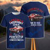 BlueJose Legends Were Born in 1944 “Legends Never Fade” Classic Car T-Shirt
