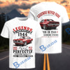 BlueJose Legends Were Born in 1944 “Legends Never Fade” Classic Car T-Shirt