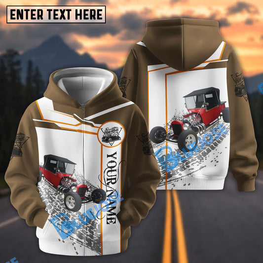 Bluejose Personalized Car Ford T Bucket 3D Hoodie