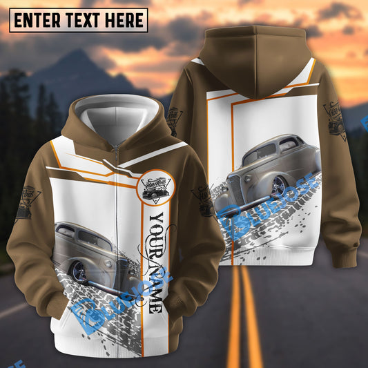 Bluejose Personalized Car 1936 Ford Coupe 3D Hoodie