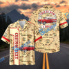 Bluejose Personalized Car 1957 Chevrolet Bel Air Route 66 Hawaiian Shirt – This Is How I Roll