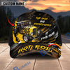 BlueJose Custom Car Old Iron Big Horsepower Hot Rod Personalized Name 3D Cap