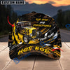 BlueJose Custom Car Old Iron Big Horsepower Hot Rod Personalized Name 3D Cap