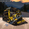 BlueJose Custom Car Old Iron Big Horsepower Hot Rod Personalized Name 3D Cap