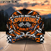 BlueJose Personalized I'm Not Speeding I'm Qualifying Racing Checkered Flag 3D Cap (6 colors)