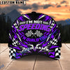 BlueJose Personalized I'm Not Speeding I'm Qualifying Racing Checkered Flag 3D Cap (6 colors)