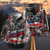 BlueJose Personalized Muscle Car Classic Soul American Heart American Flag 3D Cap
