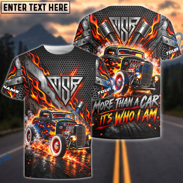 BlueJose More Than A Car It's Who I Am T-Shirt – Custom Name
