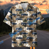 Bluejose  Personalized Car Vintage 1930s Classic Sedan Tropical Hawaiian Shirt
