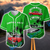 Bluejose Personalized Classic Car Tropical Sunset Baseball Jersey