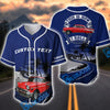 Bluejose Personalized Classic Car Tropical Sunset Baseball Jersey