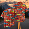 BlueJose Personalized Car Retro Palm Paradise Classic Muscle Cars Hawaiian Shirt