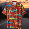 BlueJose Personalized Car Retro Palm Paradise Classic Muscle Cars Hawaiian Shirt