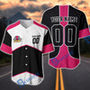 BlueJose Personalized Racing Baseball Jersey – Custom Name & Number