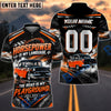 BlueJose Horsepower Is My Language The Road Is My Playground Vintage Personalized Hot Rod Car 3D Zip Windbreaker Jacket – Custom Name & Number